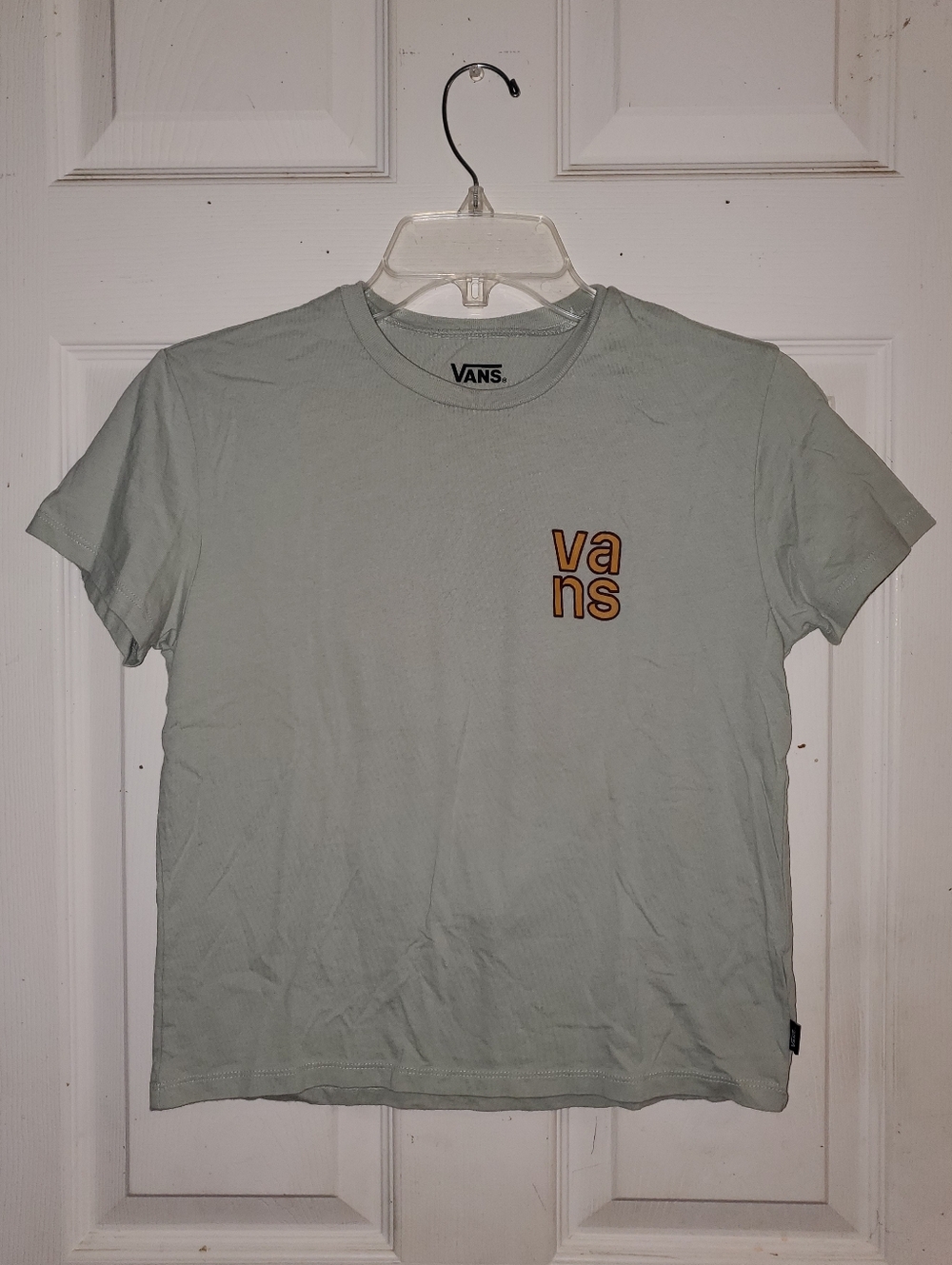 5 for $25 | Vans Off The Wall Mountain Landscape Back Graphic Short Sleeve Shirt